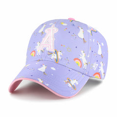 Los Angeles Angels '47 Girls Youth Unicorn Clean Up Adjustable Hat - Lavender - 47 brand Sale