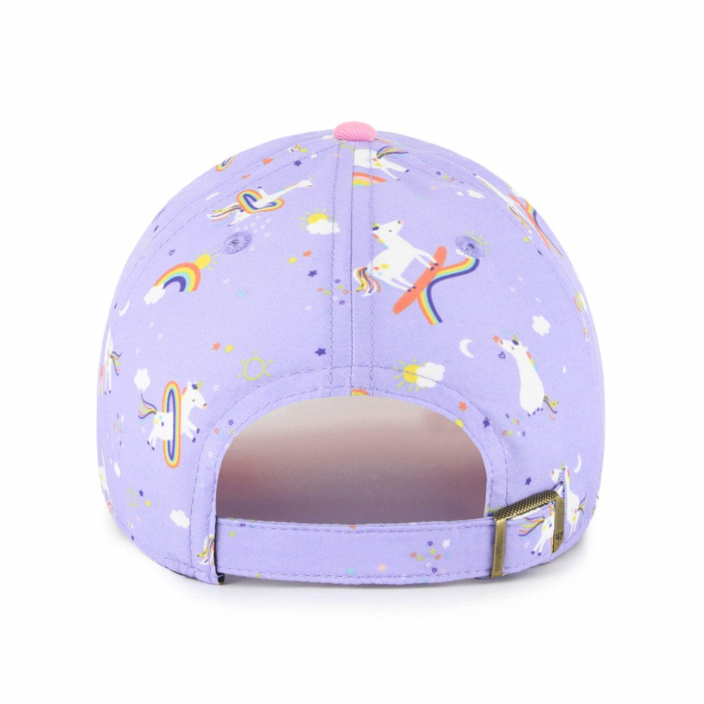 Los Angeles Angels '47 Girls Youth Unicorn Clean Up Adjustable Hat - Lavender - 47 brand Sale