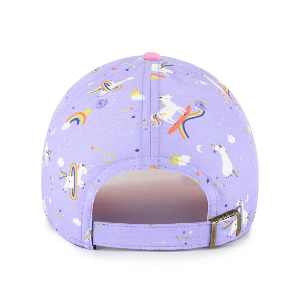Tampa Bay Rays '47 Girls Youth Unicorn Clean Up Adjustable Hat - Lavender - 47 brand Discount
