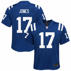 Nike Daniel Jones Indianapolis Colts Youth Alternate 2 Game Jersey Royal