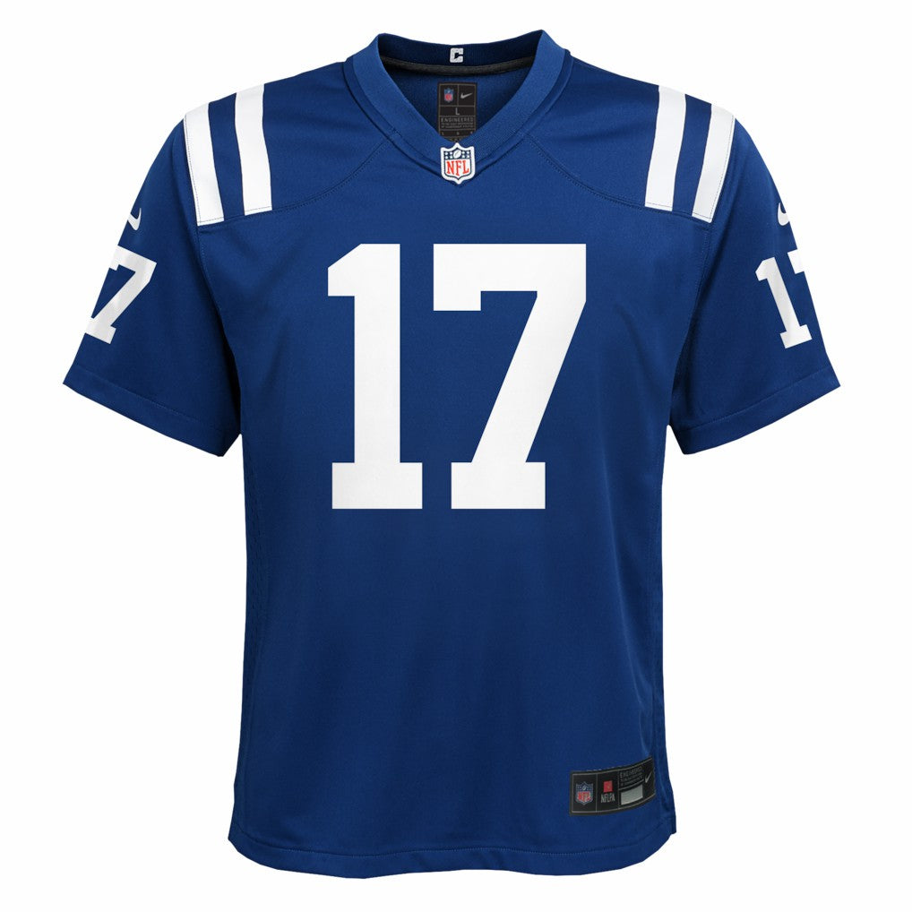 Nike Daniel Jones Indianapolis Colts Youth Alternate 2 Game Jersey Royal