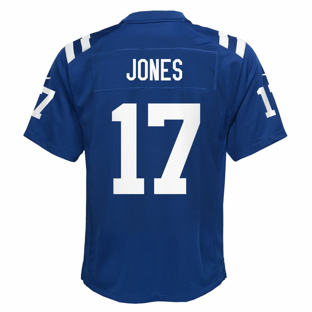 Nike Daniel Jones Indianapolis Colts Youth Alternate 2 Game Jersey Royal
