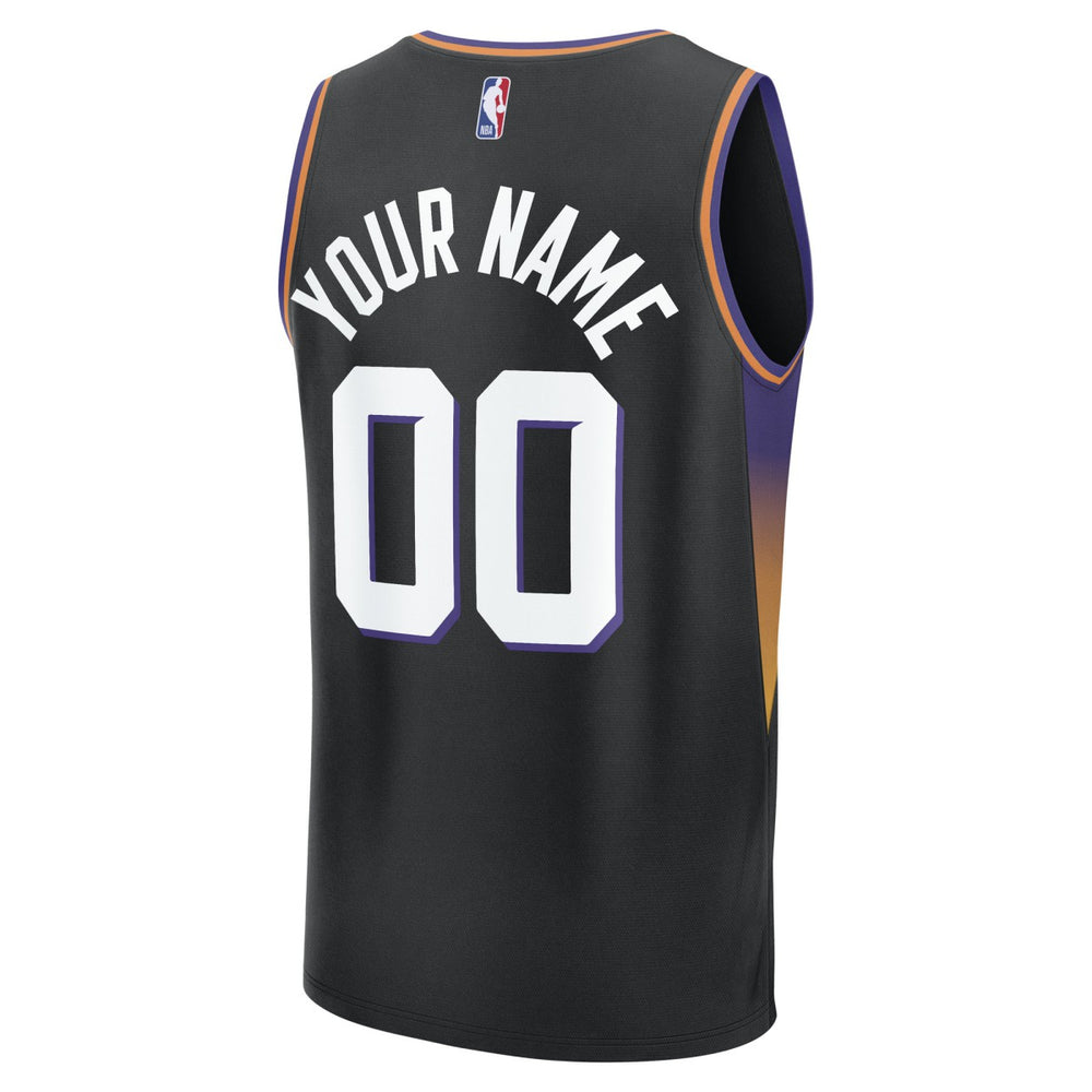 Phoenix Suns Fastbreak Custom Jersey Statement Edition Black | Fanatics Lifestyle
