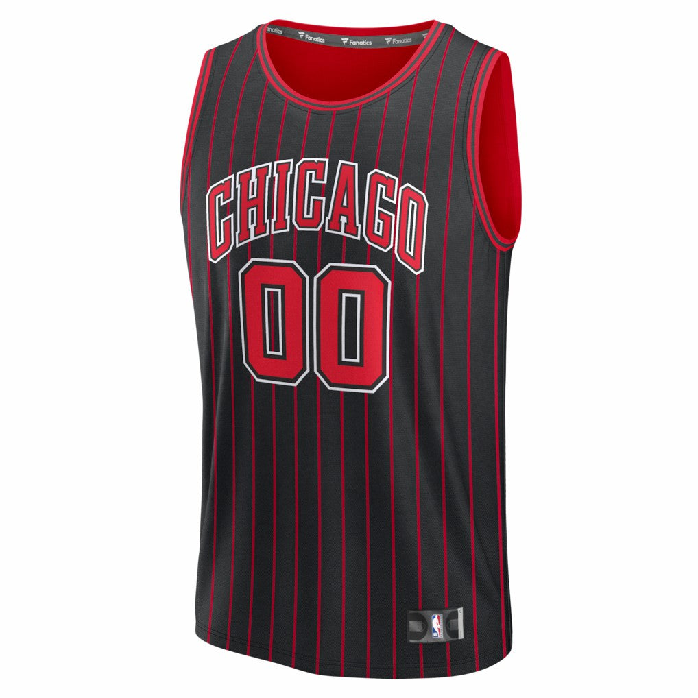 Chicago Bulls Youth Fastbreak Custom Jersey for sale Statement Editi- Black | Fanatics Lifestyle