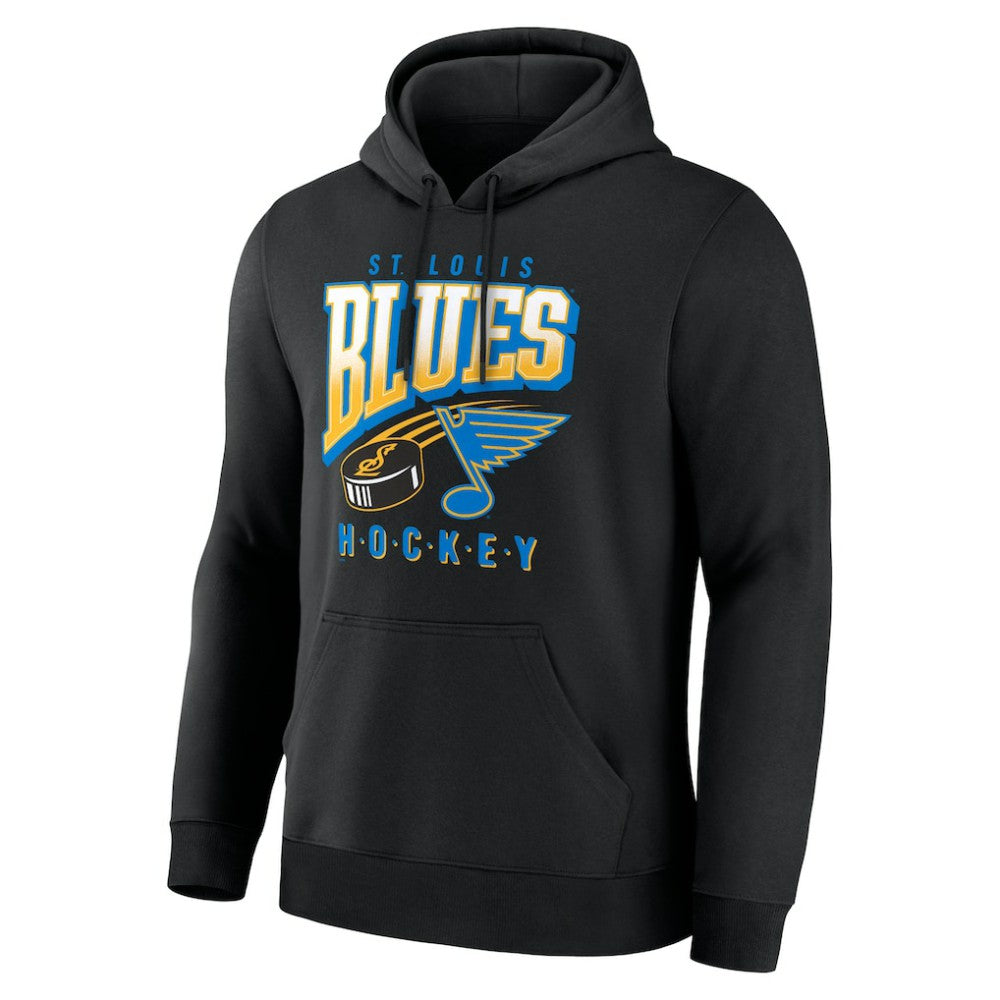St. Louis Blues Fanatics Legacy Hoodie - Black - NHL 203497446