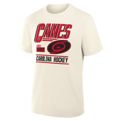 Carolina Hurricanes Fanatics Male Legacy T-Shirt - Cream - NHL 203497451