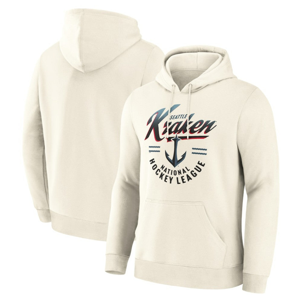 Seattle Kraken Fanatics Legacy Hoodie - Cream - NHL 203497452
