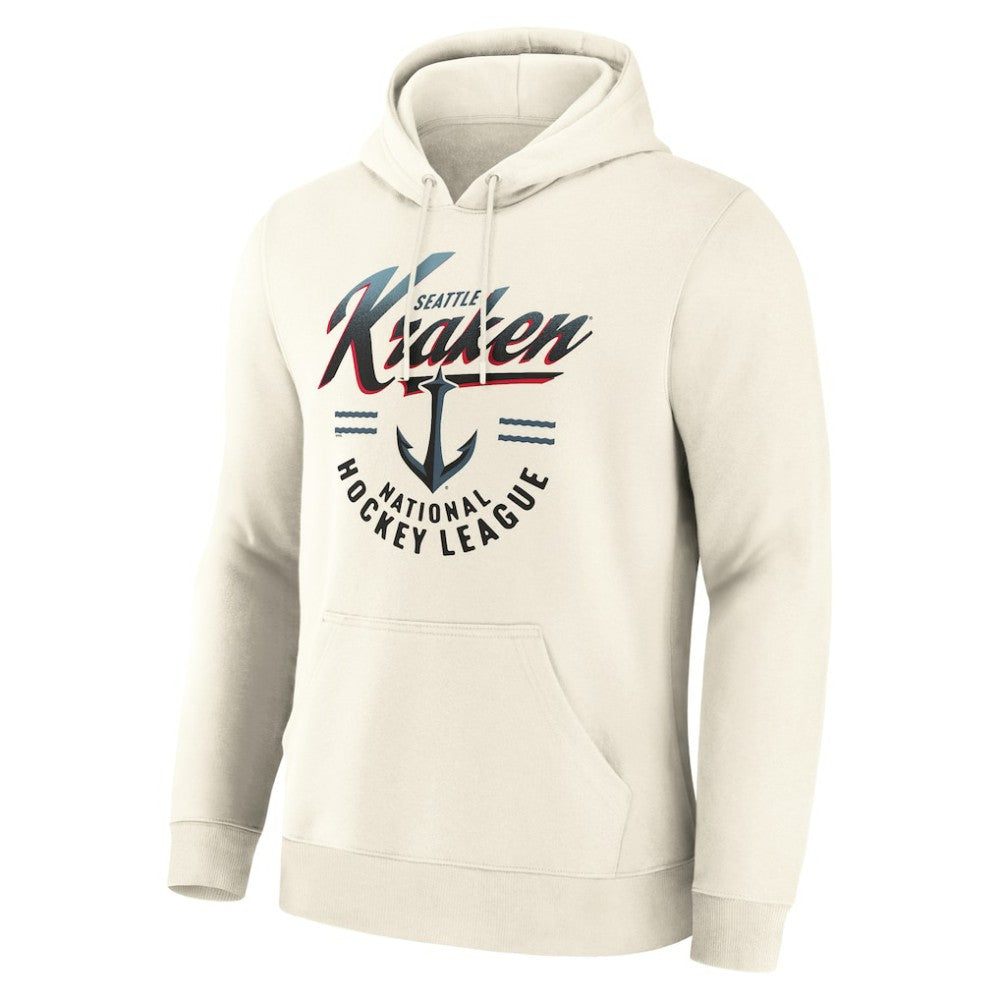 Seattle Kraken Fanatics Legacy Hoodie - Cream - NHL 203497452