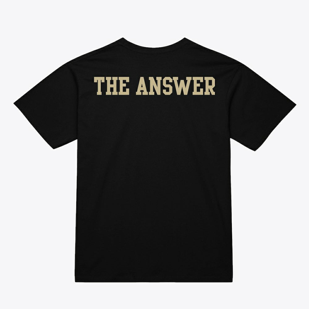 Allen Iverson Philadelphia 76ers Unisex Blockbuster Player Graphic T-Shirt Black | Mitchell & Ness online