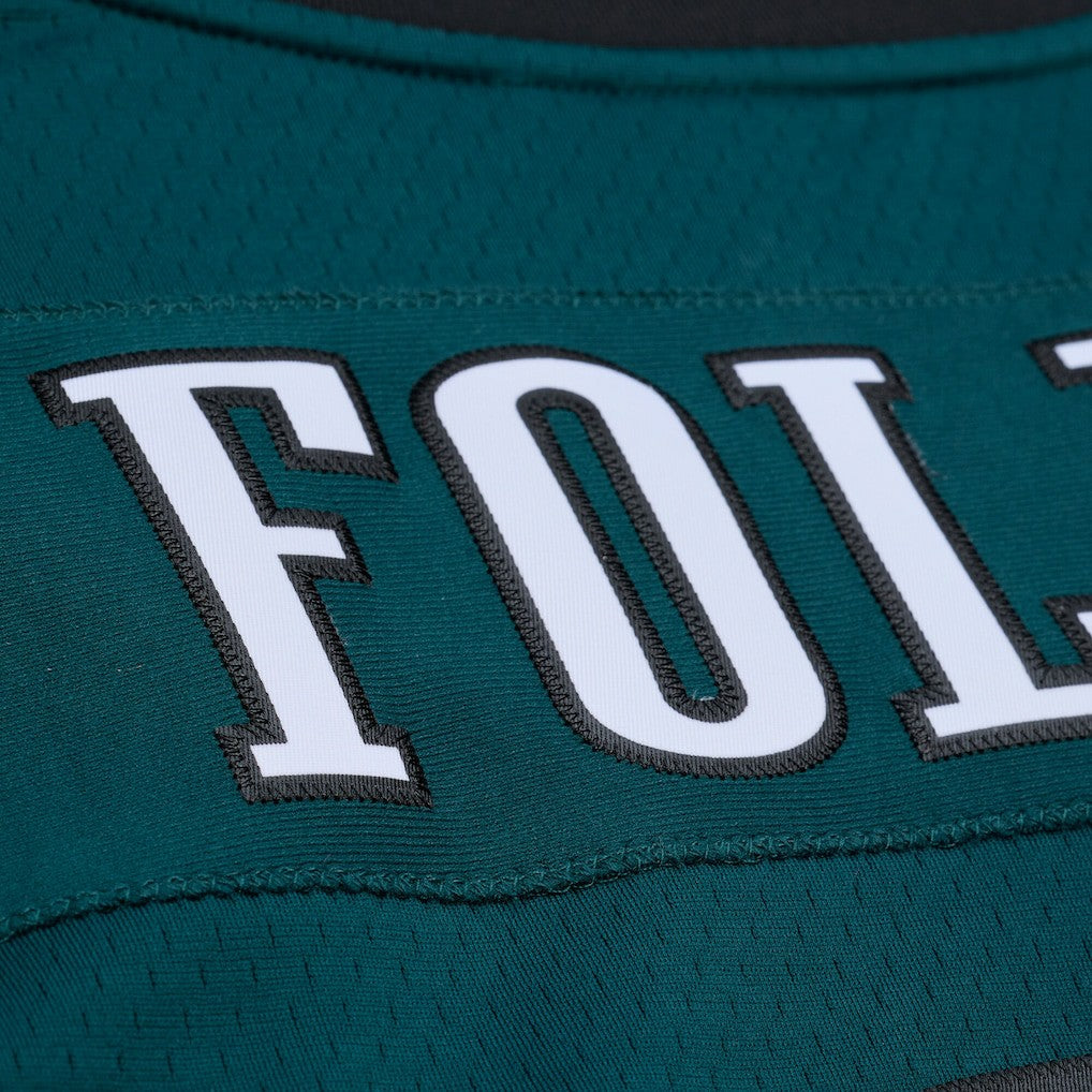 Mitchell & Ness Nick Foles Philadelphia Eagles Legacy Replica Jersey Midnight Green