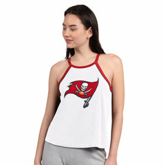 Tampa Bay Buccaneers G-III 4Her by Carl Banks Women's Redemption Win Slub Tank Top White