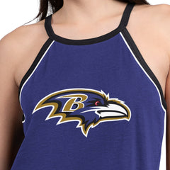 Baltimore Ravens G-III 4Her by Carl Banks Women's Redemption Win Slub Tank Top Purple