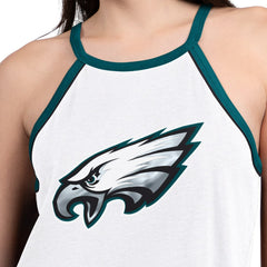 Philadelphia Eagles G-III 4Her by Carl Banks Women's Redemption Win Slub Tank Top White