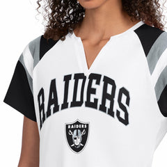 Las Vegas Raiders Starter Women's Game On Notch Neck T-Shirt White