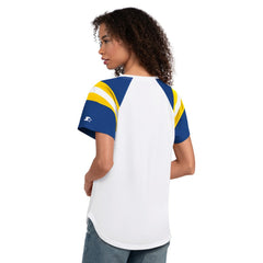Los Angeles Rams Starter Women's Game On Notch Neck T-Shirt White