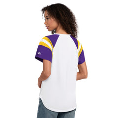 Minnesota Vikings Starter Women's Game On Notch Neck T-Shirt White