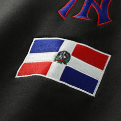 New York Yankees New Era Dominican Republic Country Flag Hoodie - Black - New Era Online