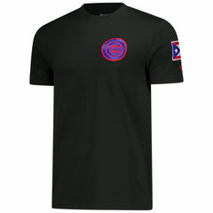 Chicago Cubs New Era Puerto Rico Country Flag T-Shirt - Black - New Era Discount