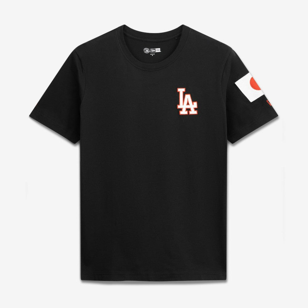 Los Angeles Dodgers New Era Japan Country Flag T-Shirt - Black - New Era Online