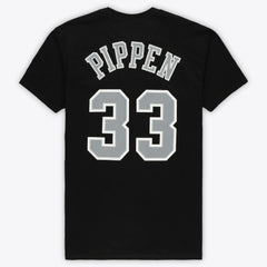 Scottie Pippen Chicago Bulls Unisex Hardwood Classics Reload 3.0 T-Shirt for sale Black | Mitchell & Ness online
