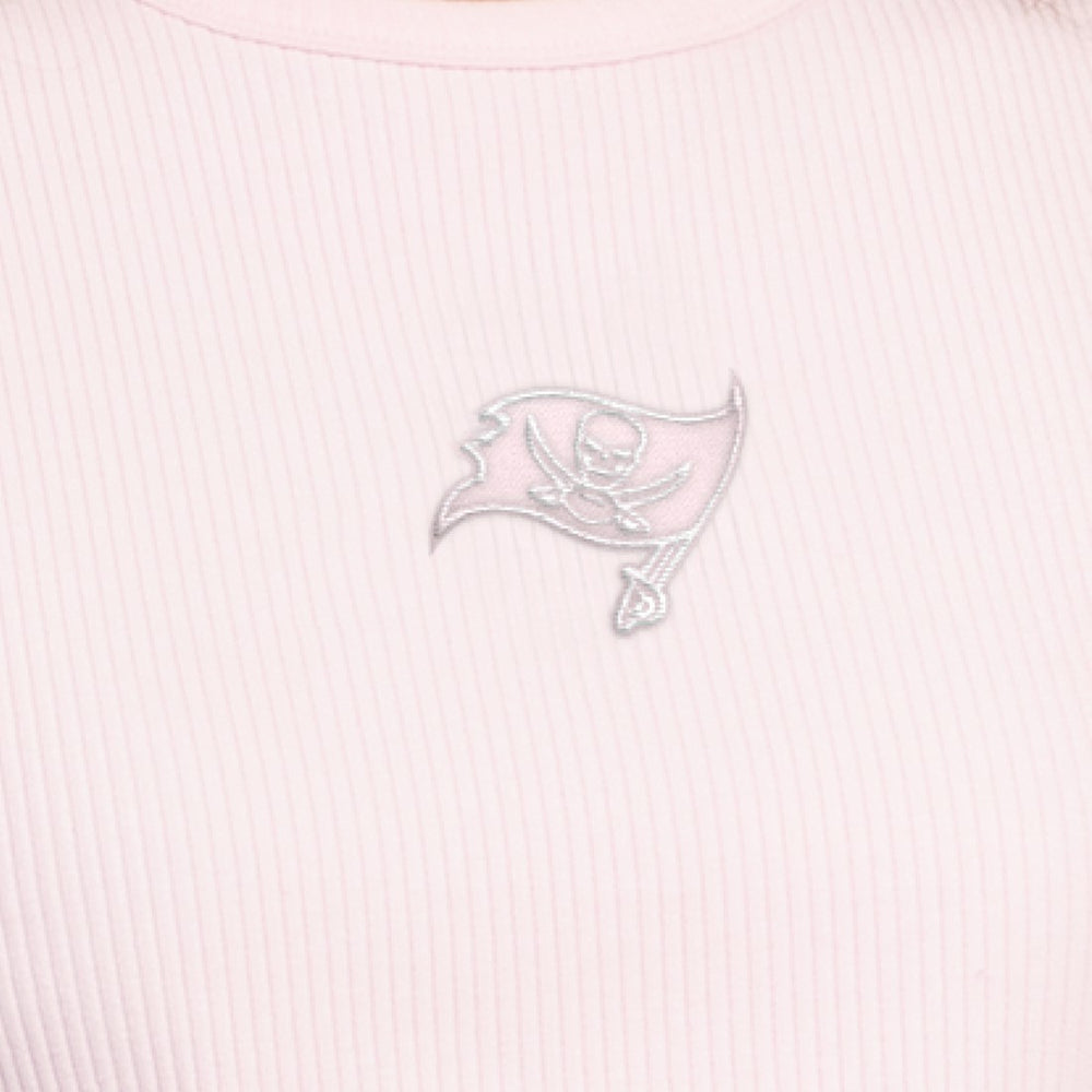 Tampa Bay Buccaneers Starter Women's Travel Pastels Cropped Tank Pastel Pink