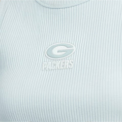 Green Bay Packers Starter Women's Travel Pastels Cropped Tank Pastel Green