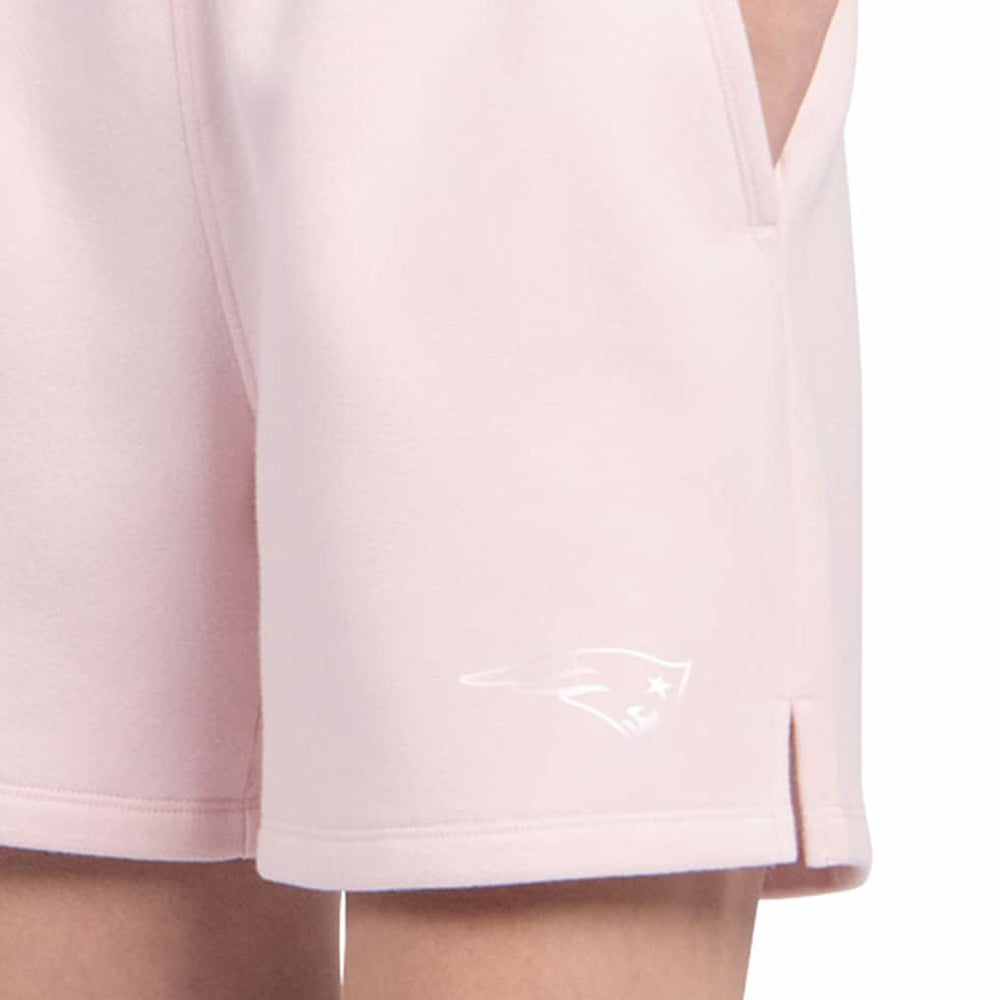 New England Patriots Starter Women's Travel Pastels Fleece Short Pastel Pink