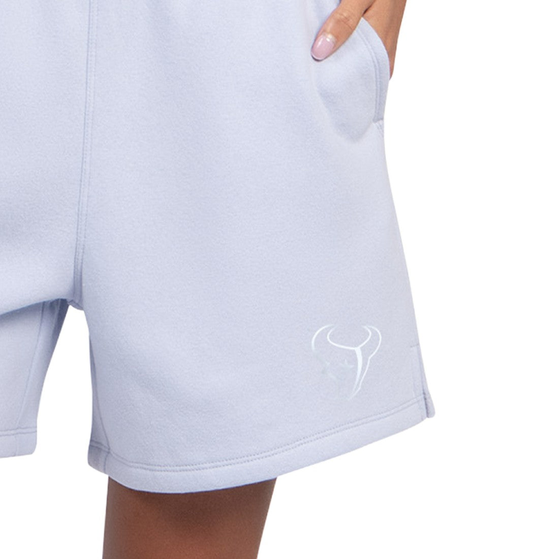 Houston Texans Starter Women's Travel Pastels Fleece Short Pastel Blue