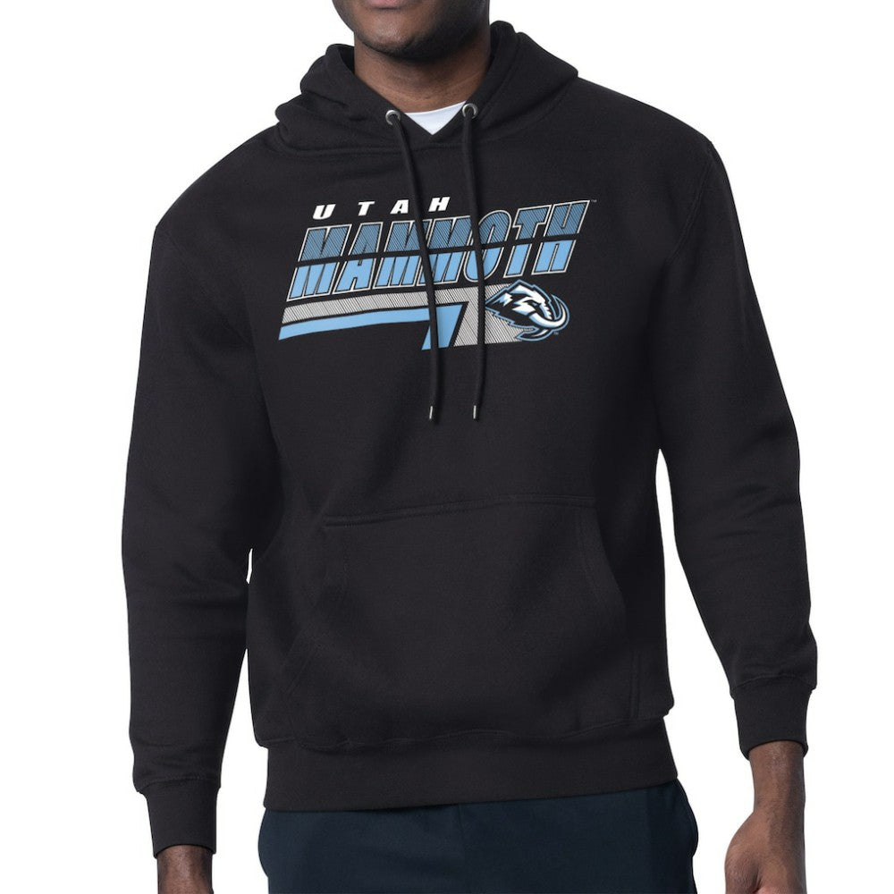 Utah Mammoth Starter Logo Push Fleece Hoodie - Black - NHL 203500314