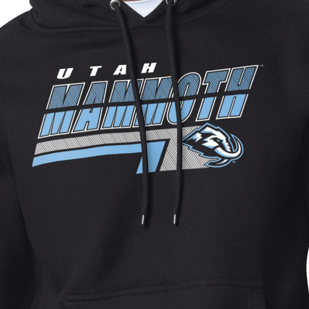 Utah Mammoth Starter Logo Push Fleece Hoodie - Black - NHL 203500314