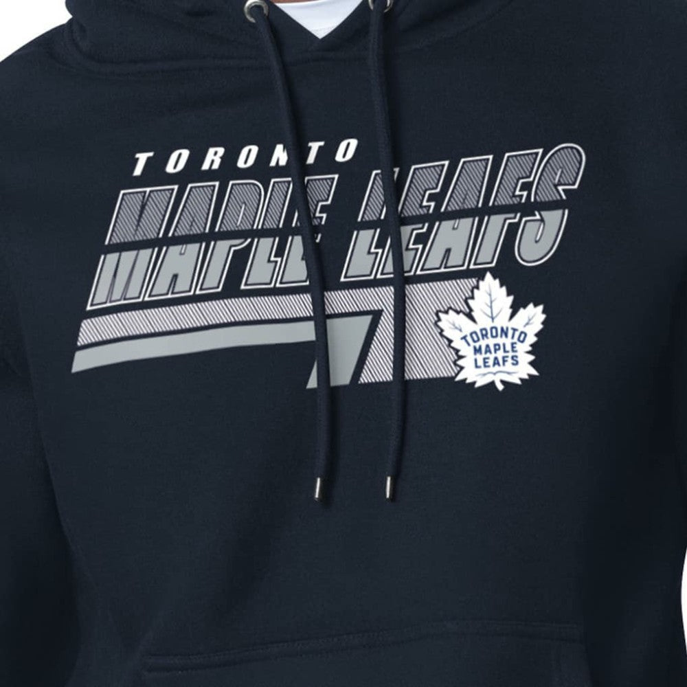 Toronto Maple Leafs Starter Logo Push Fleece Hoodie - Blue - NHL 203500323