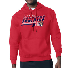 Florida Panthers Starter Logo Push Fleece Hoodie - Red - NHL 203500329
