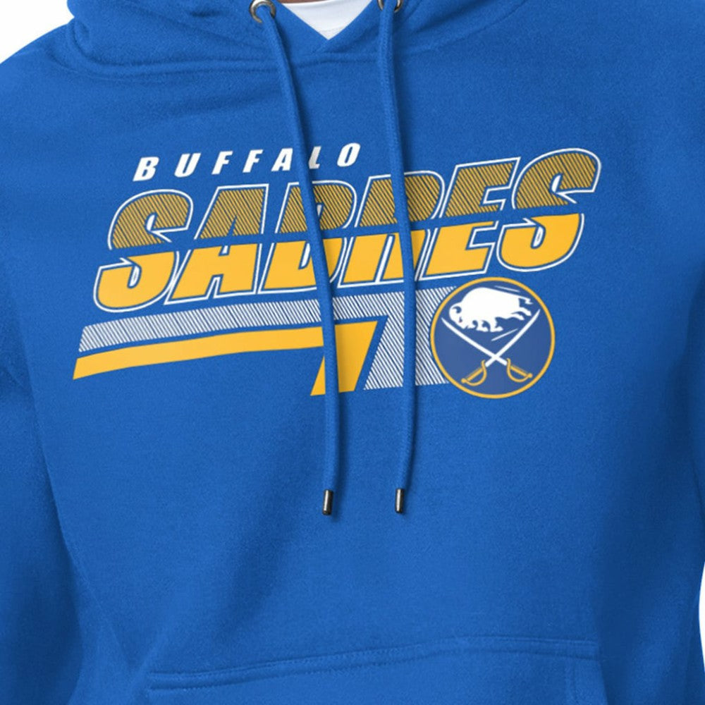 Buffalo Sabres Starter Logo Push Fleece Hoodie - Royal - NHL 203500333