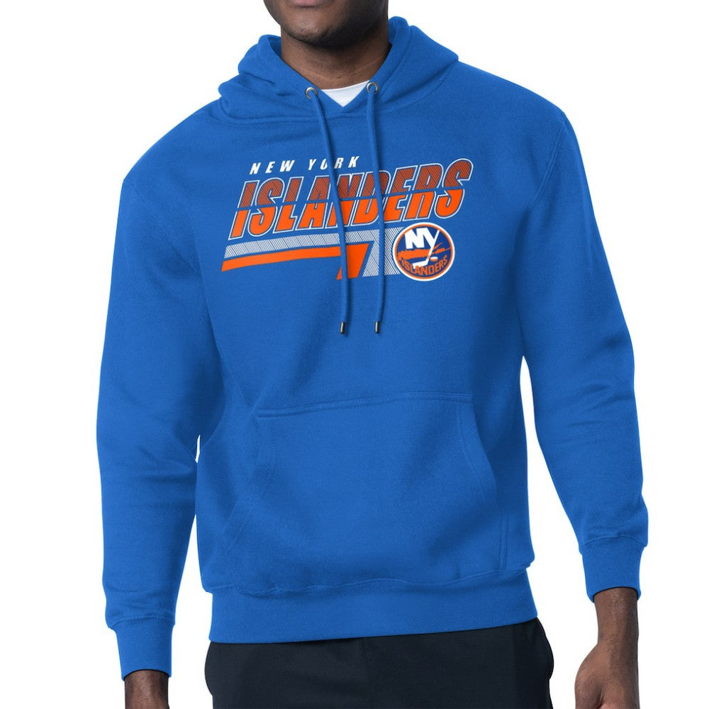 New York Islanders Starter Logo Push Fleece Hoodie - Royal - NHL 203500335