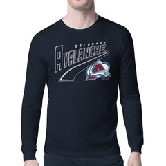 Colorado Avalanche Starter Modern Tailsweep Long Sleeve T-Shirt - Navy - NHL 203500343