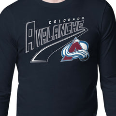 Colorado Avalanche Starter Modern Tailsweep Long Sleeve T-Shirt - Navy - NHL 203500343