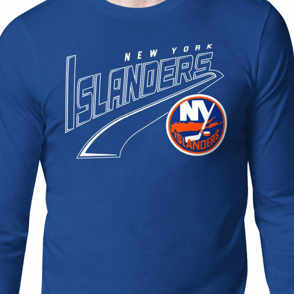 New York Islanders Starter Modern Tailsweep Long Sleeve T-Shirt - Royal - NHL 203500352