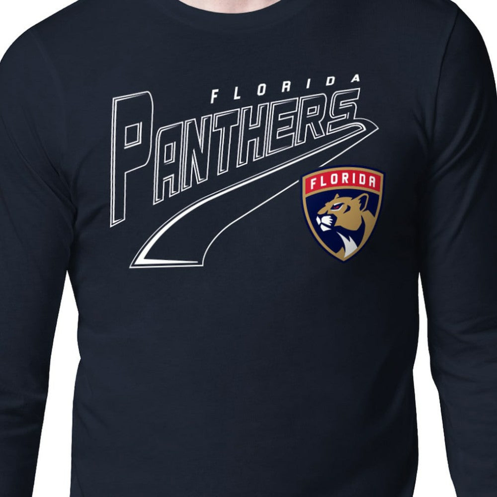 Florida Panthers Starter Modern Tailsweep Long Sleeve T-Shirt - Navy - NHL 203500353