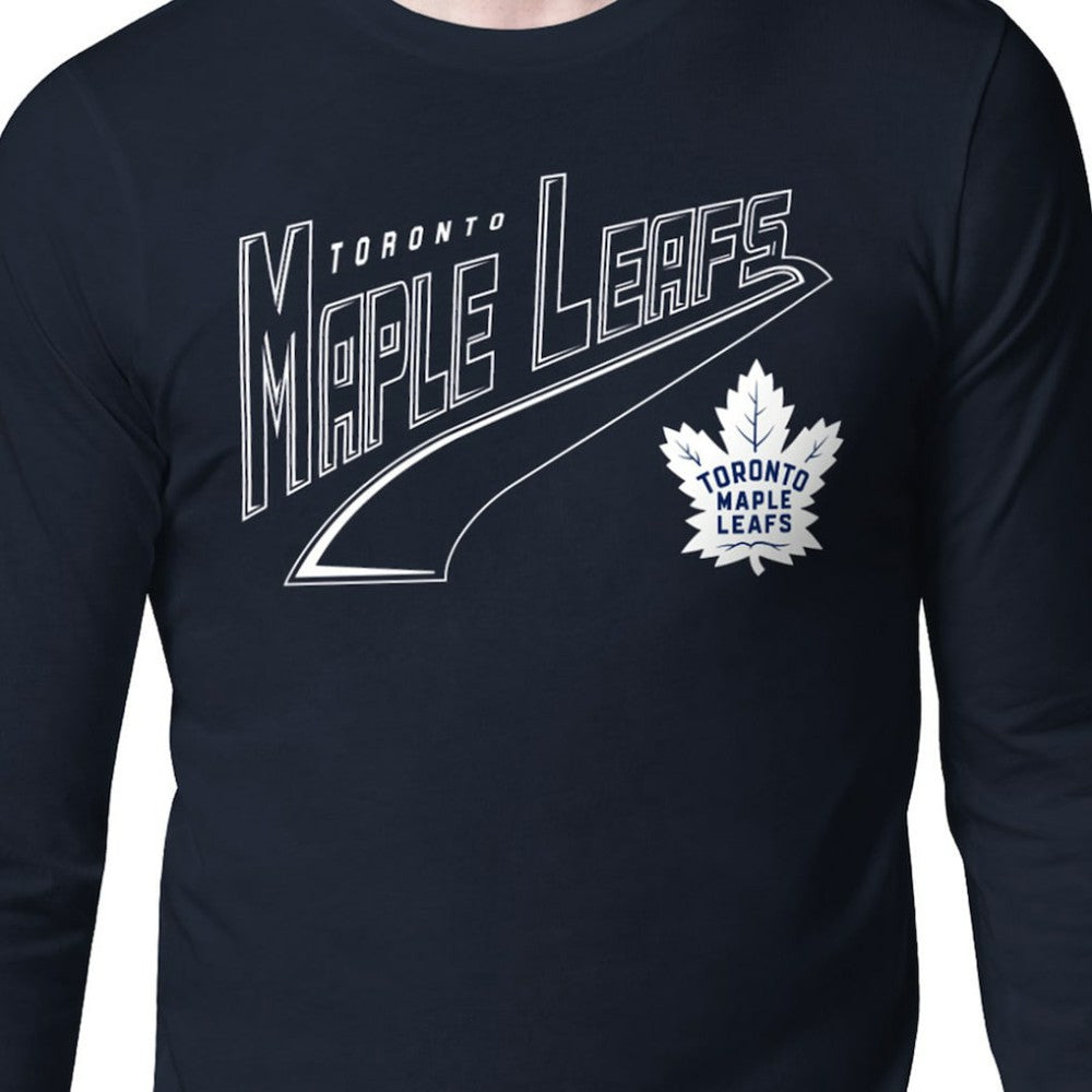 Toronto Maple Leafs Starter Modern Tailsweep Long Sleeve T-Shirt - Blue - NHL 203500358