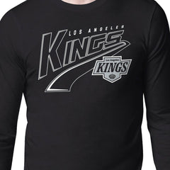 Los Angeles Kings Starter Modern Tailsweep Long Sleeve T-Shirt - Black - NHL 203500365