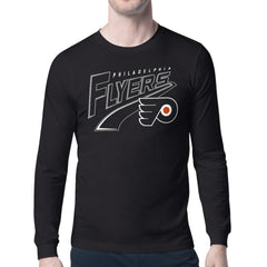Philadelphia Flyers Starter Modern Tailsweep Long Sleeve T-Shirt - Black - NHL 203500368