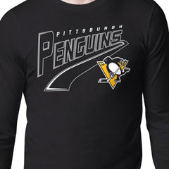 Pittsburgh Penguins Starter Modern Tailsweep Long Sleeve T-Shirt - Black - NHL 203500372