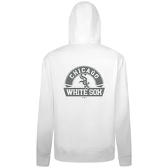 Chicago White Sox Levelwear Podium Chenille Logo Full-Zip Hoodie - White - MLB Discount