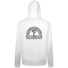 Philadelphia Phillies Levelwear Podium Banner Arch Full-Zip Hoodie - White - MLB on Sale