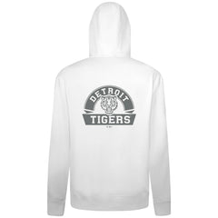 Detroit Tigers Levelwear Podium Banner Arch Full-Zip Hoodie - White - MLB on Sale