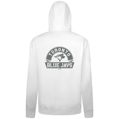 Toronto Blue Jays Levelwear Podium Banner Arch Full-Zip Hoodie - White - MLB Online