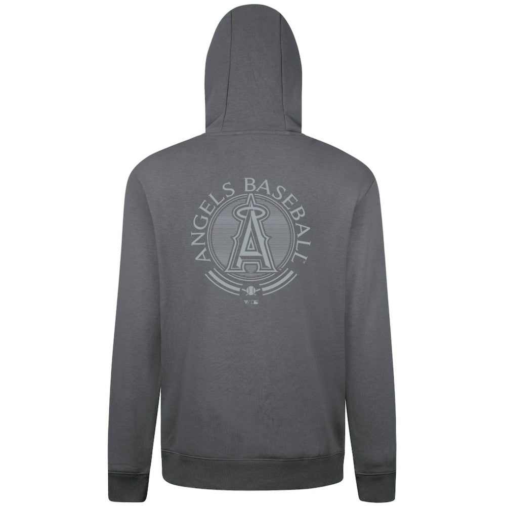 Los Angeles Angels Levelwear Podium Valiant Hoodie - Gray - MLB on Sale