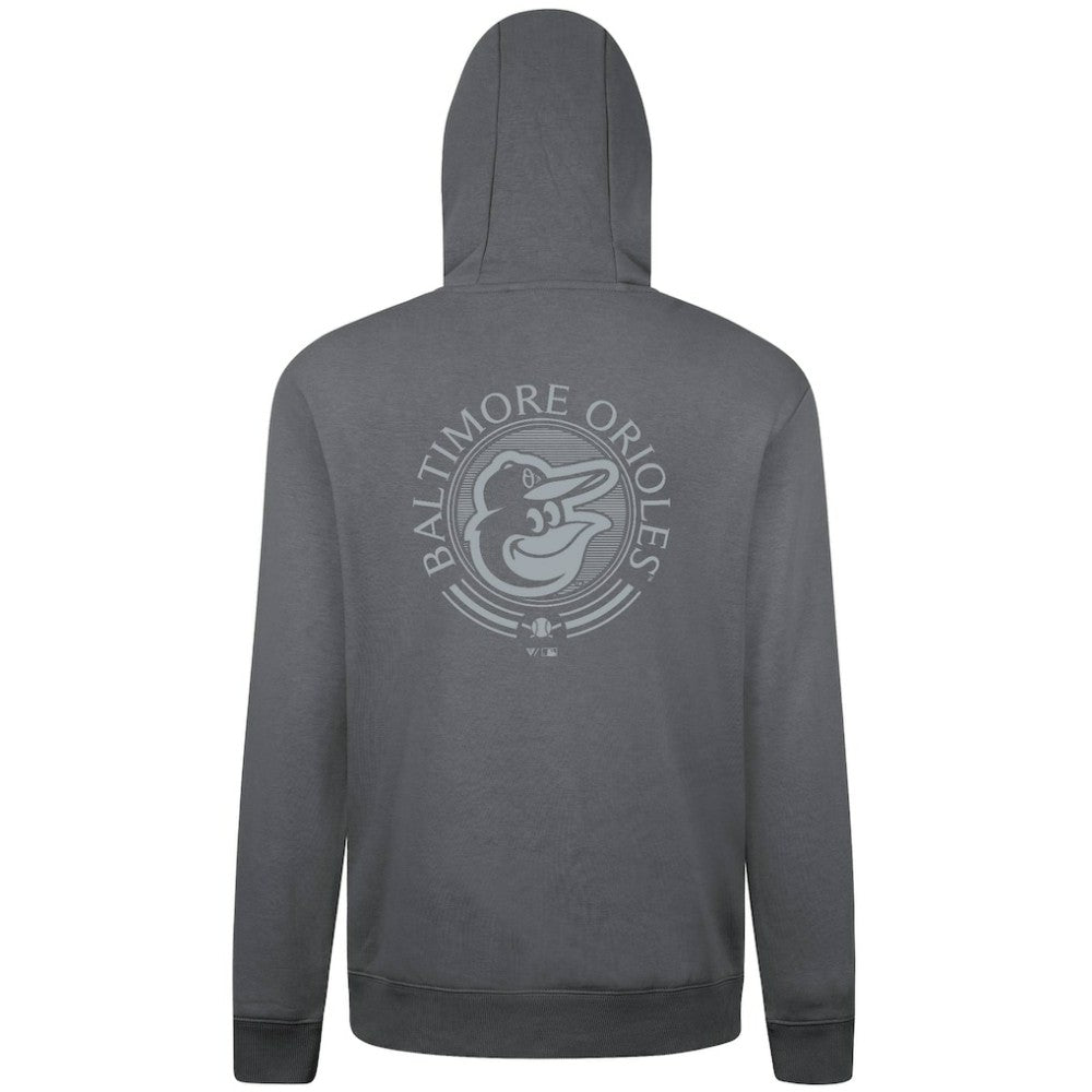 Baltimore Orioles Levelwear Podium Valiant Hoodie - Gray - MLB Discount