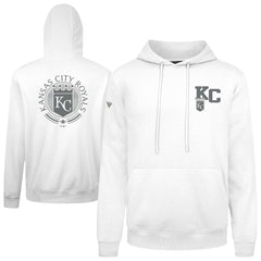 Kansas City Royals Levelwear Podium Valiant Hoodie - White - MLB on Sale