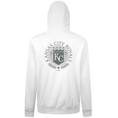 Kansas City Royals Levelwear Podium Valiant Hoodie - White - MLB on Sale
